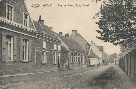 MELLE. - Rue du Pont, Brugstraat