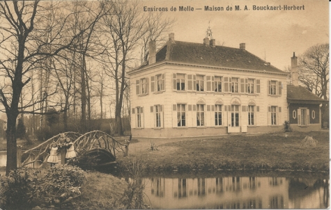 Environs de Melle. - Maison de M. A. Bouckaert - Herbert
