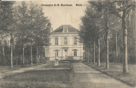 Campagne de M. Baertsoen. Melle