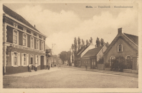 Melle. - Vogelhoek - Merelbekestraat