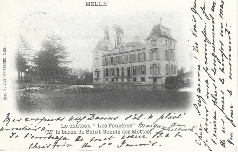 MELLE / Le château "Les Fougères" / (Mr le baron de Saint Génois des Mottes)