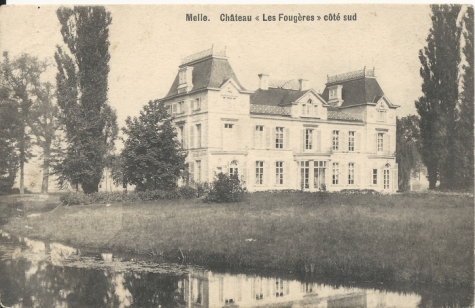 Melle. Château "Les Fougères" côté sud