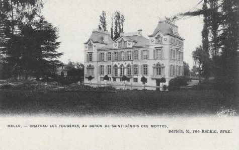 MELLE.-CHATEAU LES FOUGÈRES, AU BARON DE SAINT-GÉNOIS DE MOTTES