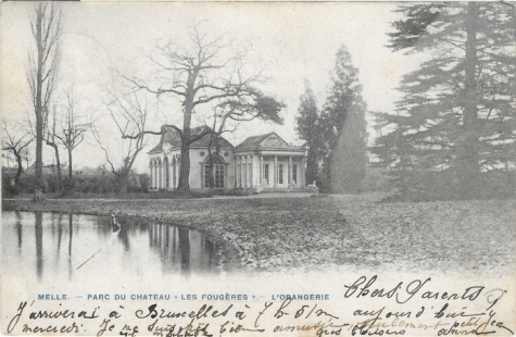 MELLE. - PARC DU CHATEAU "LES FOUGÈRES". - L'ORANGERIE