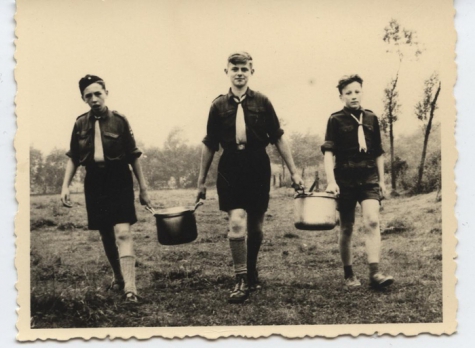 Op Chirokamp in de Ardennen, 1952