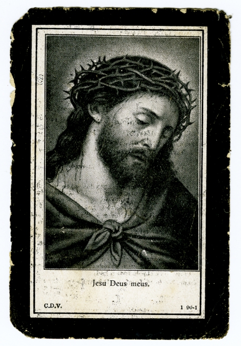 Bidprentje van Coleta De Smet, Sint- Lievens- Hautem, 1922