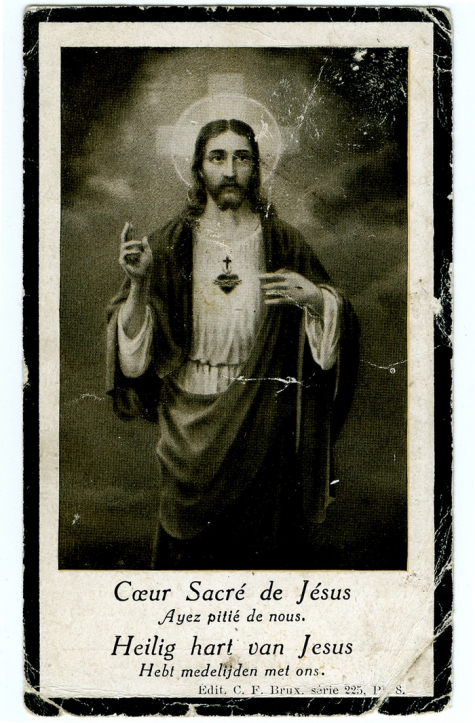 Bidprentje van Camiel Van Boven, St- Lievens- Houtem, 1925