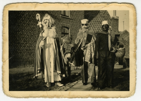 Sinterklaas op Den Dries, Sint-Lievens-Houtem, jaren '60