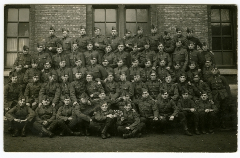 Militairen in uniform, 1938