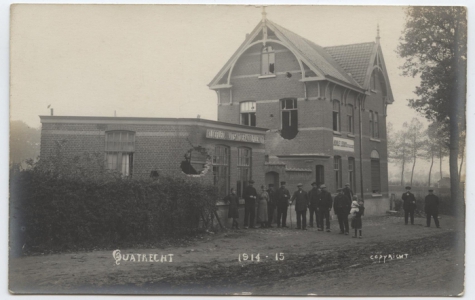 Kloeflederuitsnijderij, Melle, Kwatrecht, 1914
