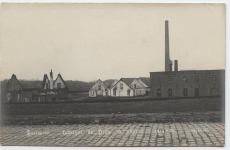 Fabriek van Pruisisch blauw, Kwatrecht, Melle, 1914-1915