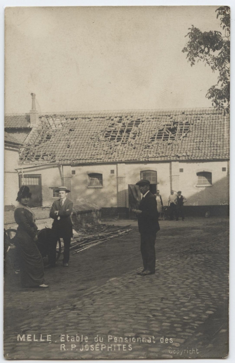Stallen Pensionaat, Melle, 1914