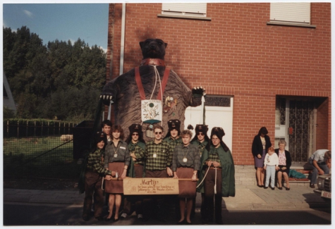 De berenstoet, Vlierzele, 1989