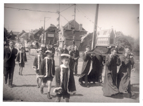 Livinusfeest, Sint-Lievens-Houtem, 1957