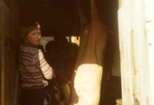 Schepen Bertrand Vrijens als 12-jarige op skireis in Ramsau, Oostenrijk, 1976