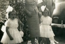 Familie Van Herpe, Balegem, 1955