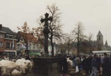 Livinuskruis op Houtem Jaarmarkt, Sint-Lievens-Houtem, 1995