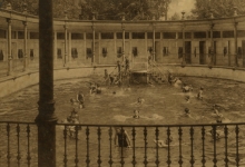 Zwembad, college Melle, 1933