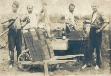 Houtemse seizoenarbeiders, Frankrijk, 1920-1930