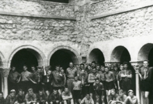 Chiro en KSA Melle, fietstocht, Spanje, 1961