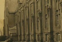 Voorgevel, Pensionaat, Sint Franciskus, Melle Vogelhoek, 1909