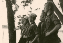 Chiro Melle, tijdens de fietstocht in bewondering, Ardennen, 1962