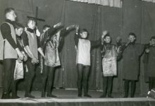 Chiro Melle, mime opvoering, Melle, 1963