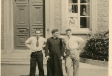 Chiro Melle, Gaston Eyskens, pater Bavo, Antoine Mortier, 1943- 1947
