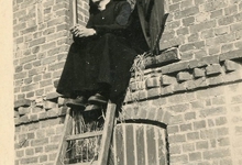 Chiro Melle, pater George, Bonheiden, 1945
