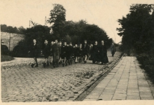 Chiro Melle, marcheren op kamp, Namen, 1946