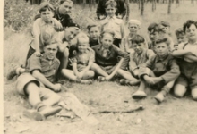 Chiro Melle, groepsfoto op kamp 1945?