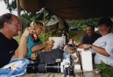 De kookploeg op kamp, La Roche, 2001