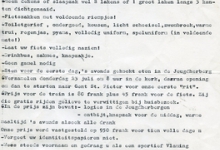 Brief over fietstocht naar Luxemburg, Melle, 1970