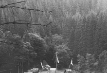 Kampterrein van Chiro Scheldering, Brisy, 1978