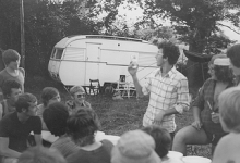 Dopingcontrole chiro Melle op kamp, Frankrijk, 1975