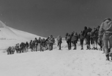 Chiro Melle op gletsjertocht, Tirol, Oostenrijk, 1977