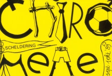 Sticker 50 jaar Chiro Melle, 1989.