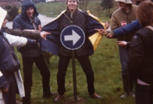 Voorbereiding fotozoektocht, Ardennen, 1982- 1983.