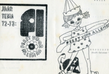Programma groepsfeest chirojongens, Melle, 1972