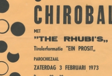 Affiche 6e chirobal, Melle, 1973