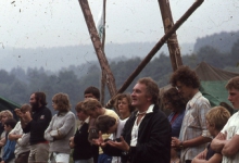 Bezinning op chirokamp, 1978