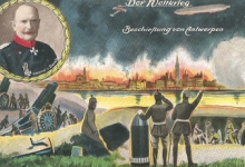 De beschieting van Antwerpen, 1914