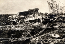 Resten neergestorte zeppelin LII, 1913