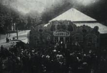 Circus Libot op Houtem Jaarmarkt, Sint-Lievens-Houtem, 1912