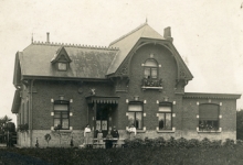 Bloemisterij St.-Fiacre, Destelbergen, begin 1900
