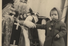 Op de foto met Sinterklaas