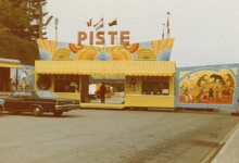 De kassa van Circus Piste