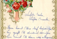 Nieuwjaarsbrief aan ouders door Lutgart De Block, 1960-1965