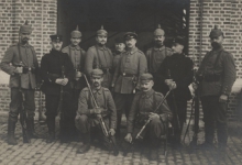 Duitse soldaten, Melle, 1914
