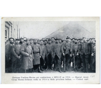 Groep marine soldaten, Melle, 1914